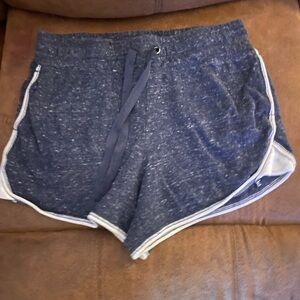 Athletic Works Kids Blue and White Shorts